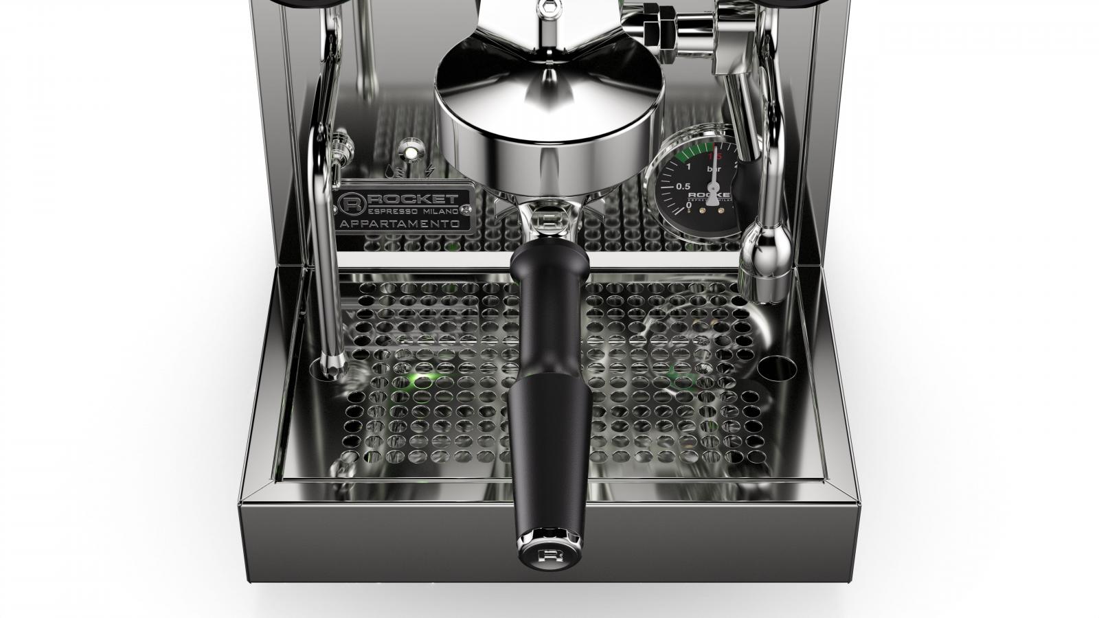 Rocket Appartamento Nera Machine à espresso en cuivre