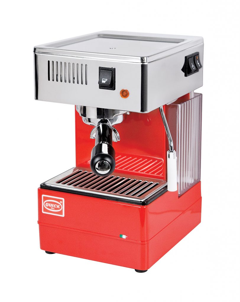 Quick Mill 0820 Stretta Machine à espresso rouge